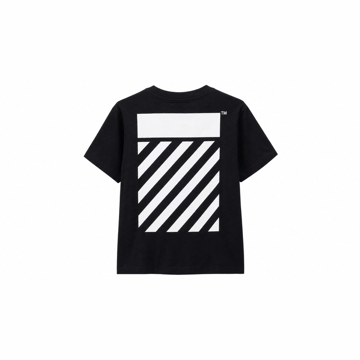 T-shirt Bambino OFF-WHITE OWOLFJB10B 001 Core Lab Tee in Nero