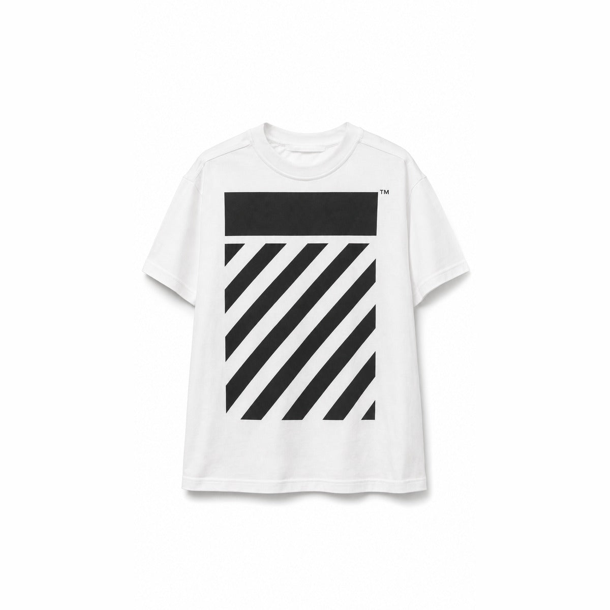 T-shirt Bambino OFF - WHITE OWOLFJB10B 100 Core Lab Tee in Bianco