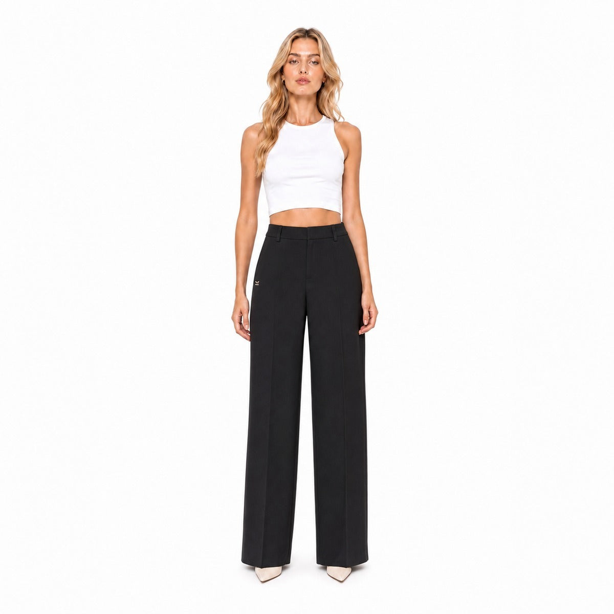 Pantalone Donna MANILA GRACE P003VU ME001 - Nero