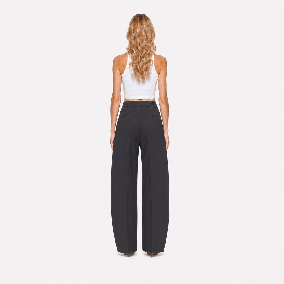 Pantalone Donna MANILA GRACE P006VU ME001 - Modello Ballon in Nero