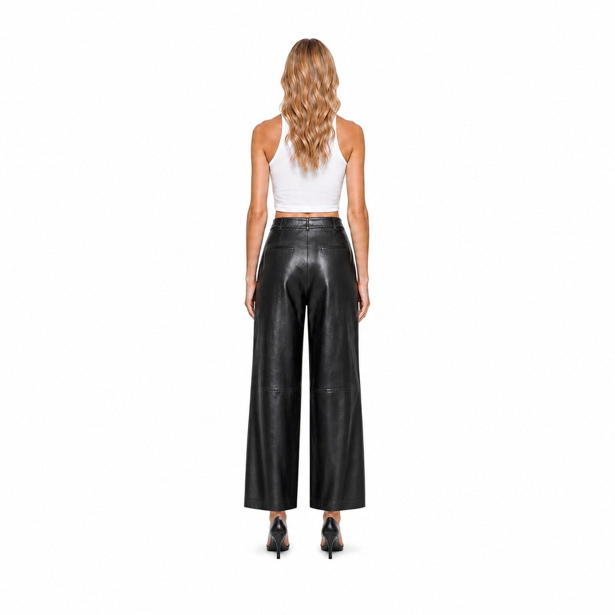 Pantalone Culotte Donna Nero - MANILA GRACE P034EU ME001
