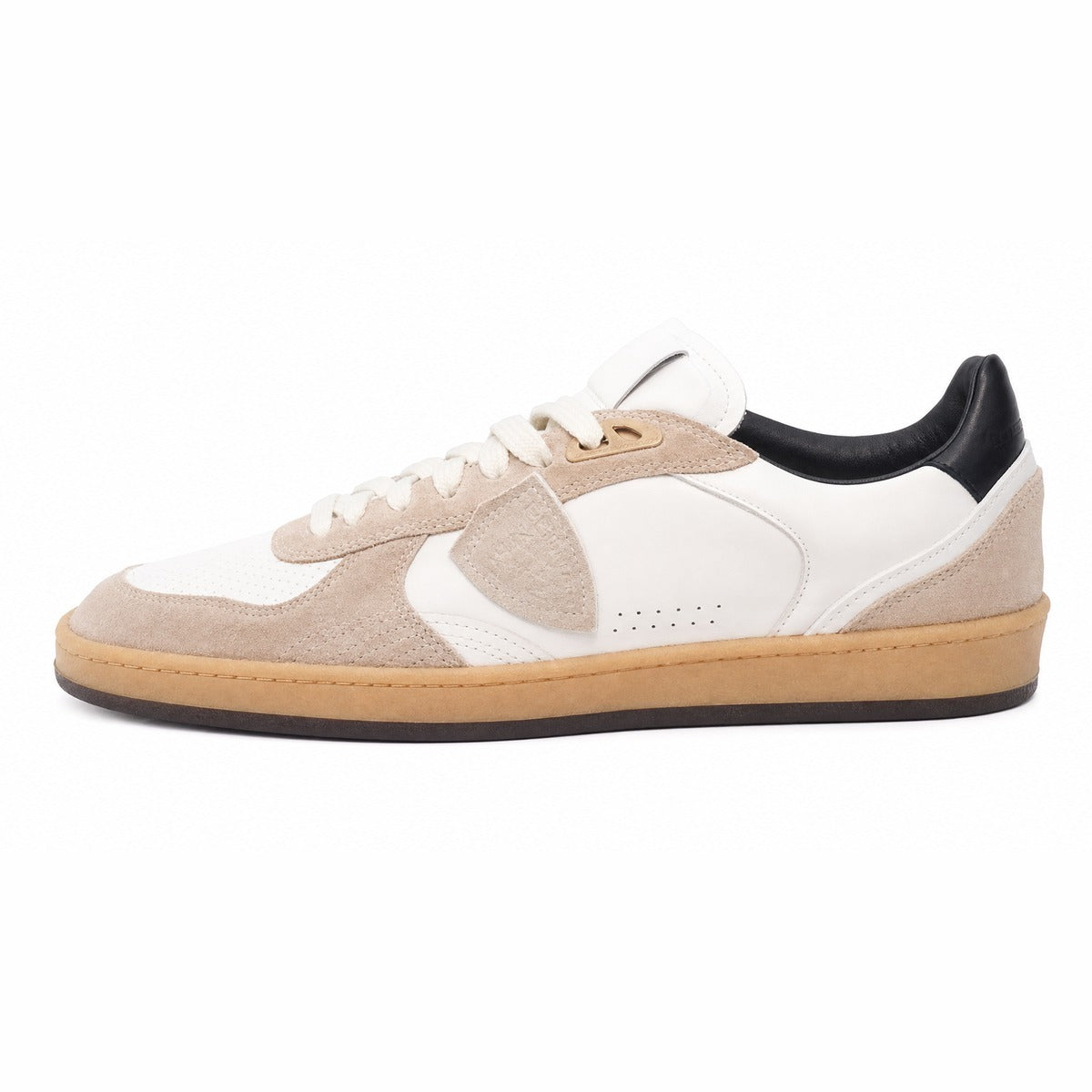 Sneakers Uomo Philippe Model Paris PGLU VD05 Pgal Low Man in Bianco e Beige