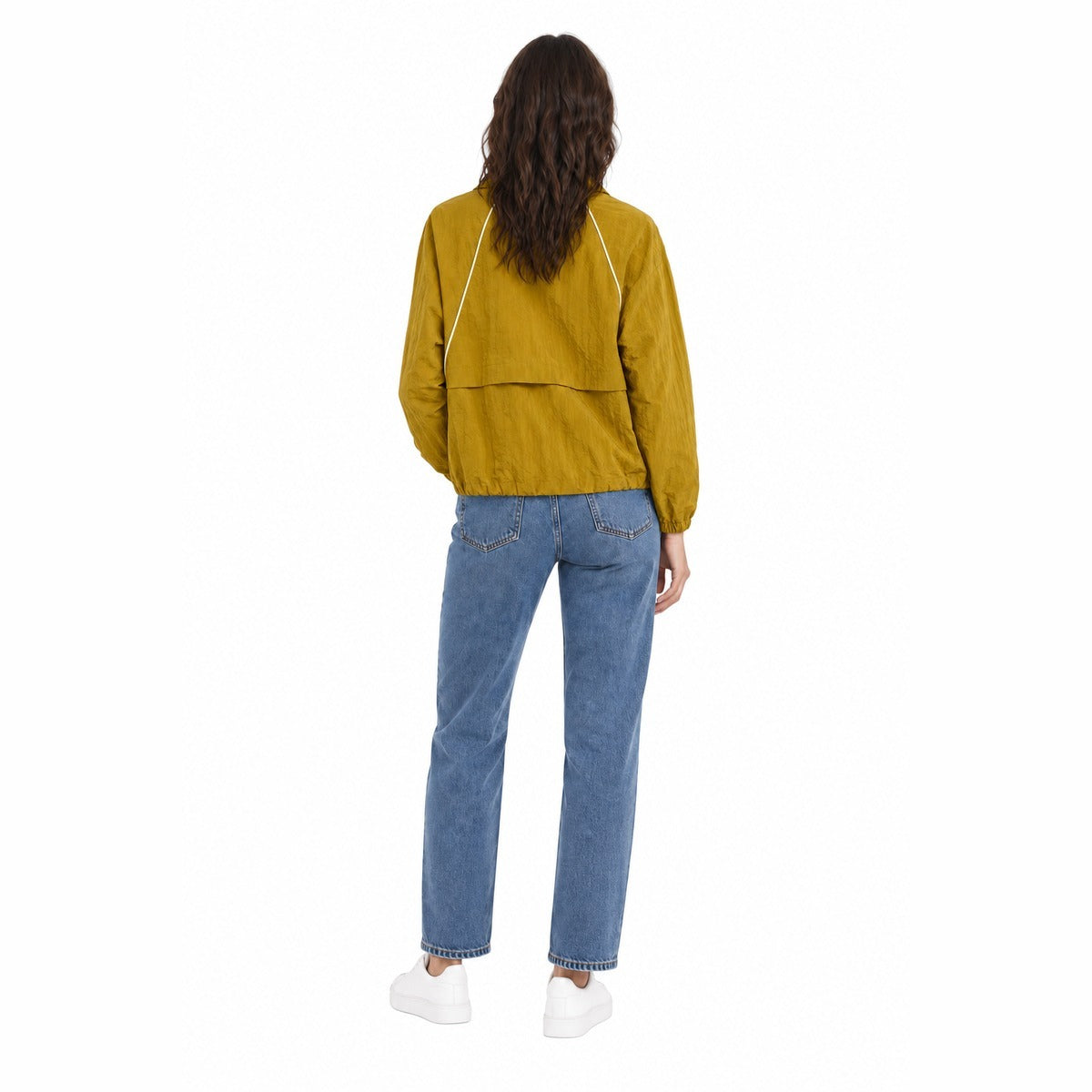 Giubbotto Donna NEW BALANCE WJ6113KSB IL Sport Legacy Jacket - Verde