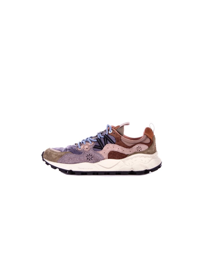 FLOWER MOUNTAIN Sneakers Alte 2017816 01 Marrone grigio