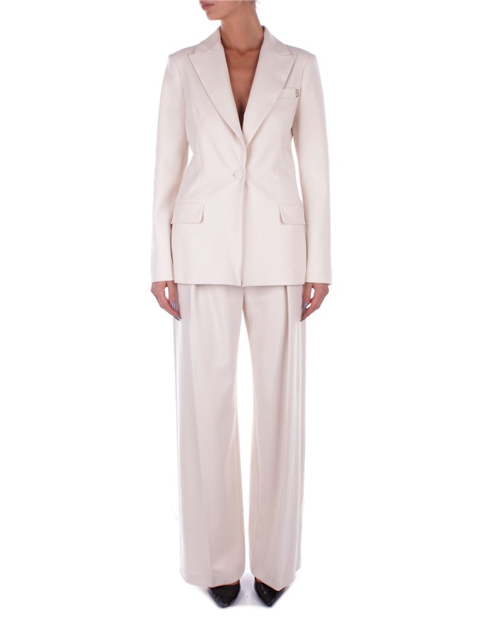 BLUGIRL BLUMARINE Trouser Cream