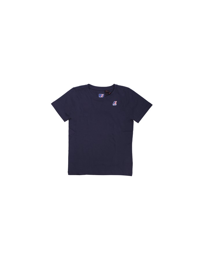 KWAY T-shirt Manica Corta K4114WW Blu depth