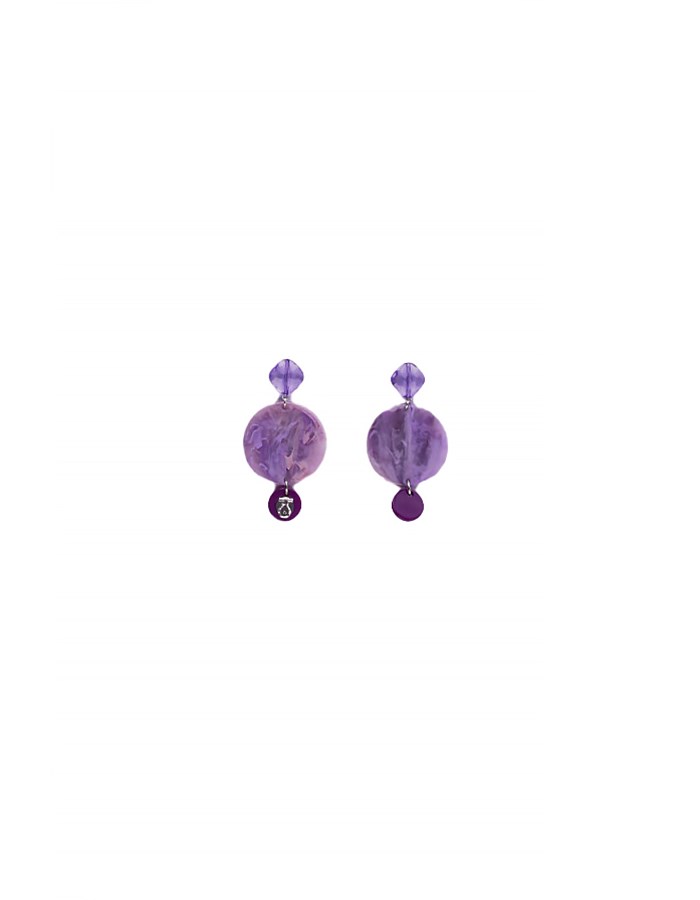 EMPORIO ARMANI Earrings Lilac