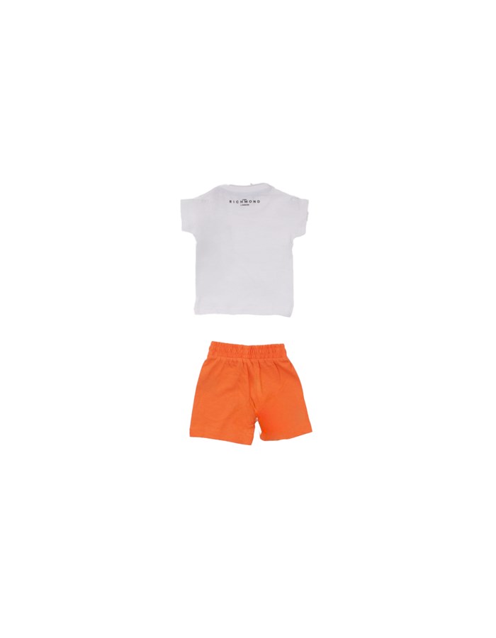 JOHN RICHMOND T-shirt + Shorts Orange white