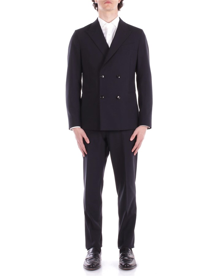 EMPORIO ARMANI Doppiopetto Dark navy
