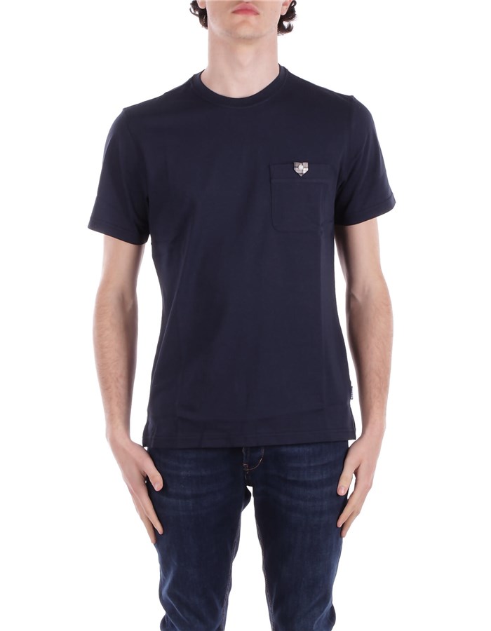 BARBOUR T-shirt Manica Corta MTS1419 Navy