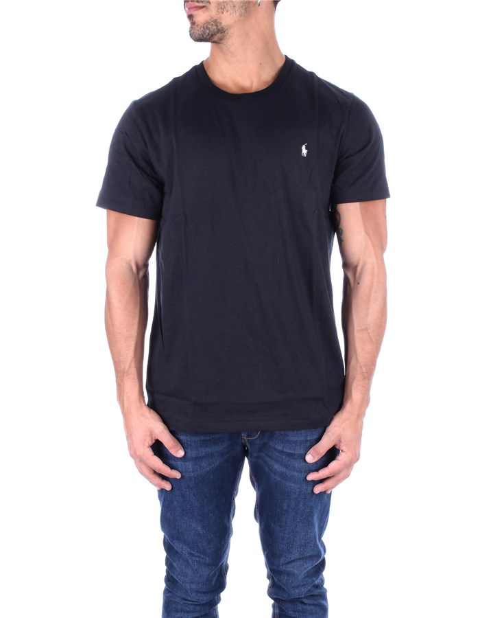 RALPH LAUREN Short sleeve Black