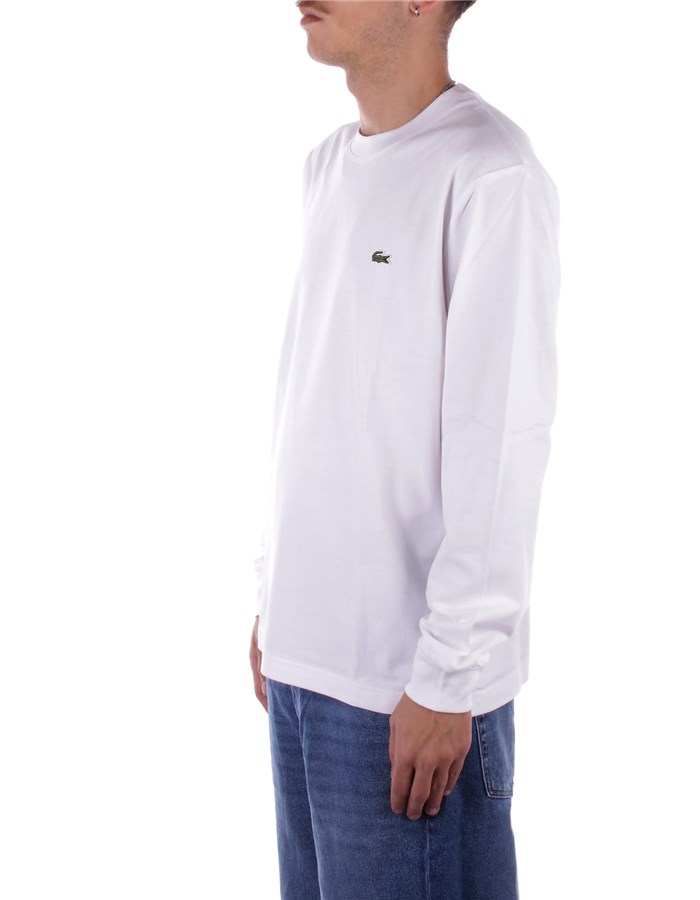 LACOSTE Long sleeve White