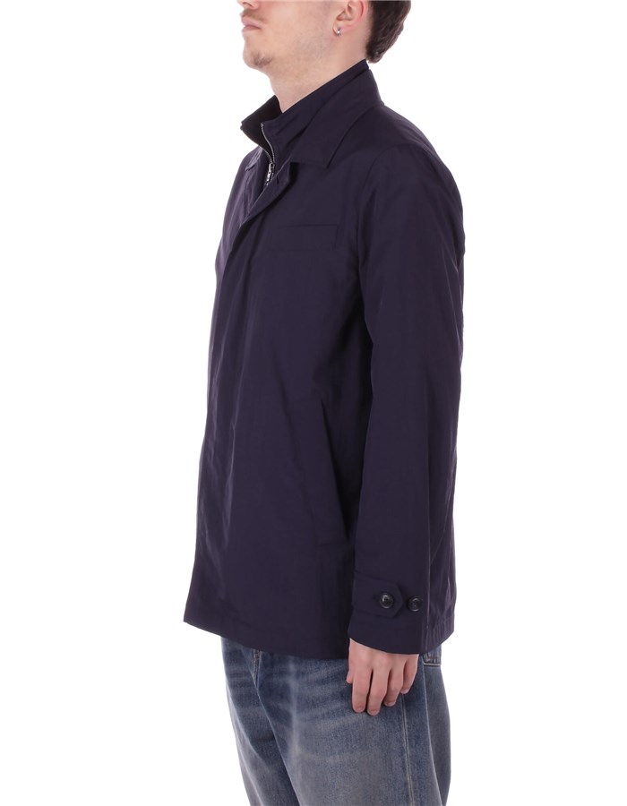 FAY Jackets Navy blue