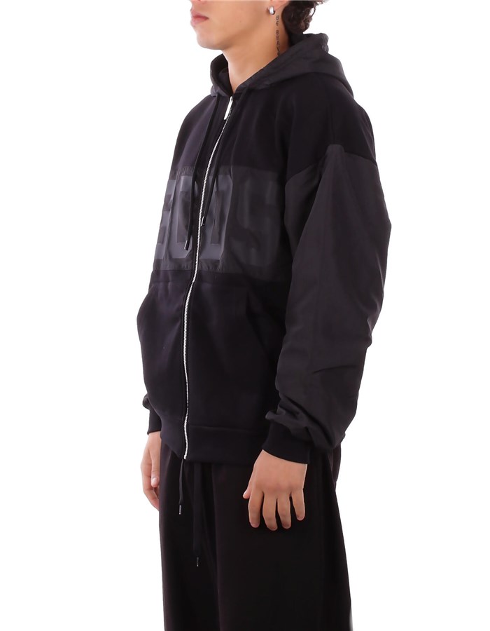 GCDS Con Cappuccio Black