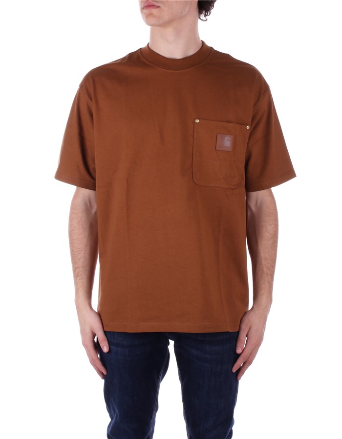 CARHARTT WIP Short sleeve Hamilton brown