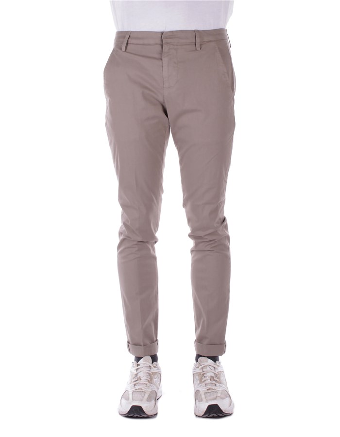 DONDUP Pantaloni Eleganti UP235GSE046IZ1 Fango