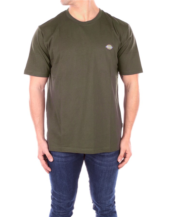 DICKIES Manica Corta Verde oliva