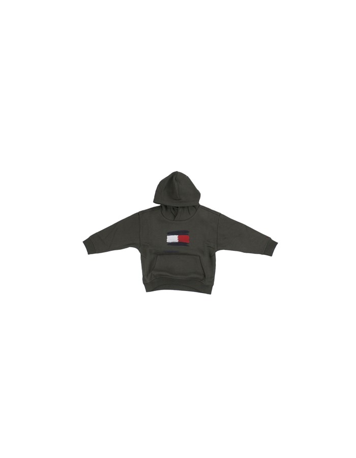 TOMMY HILFIGER Con Cappuccio Verde