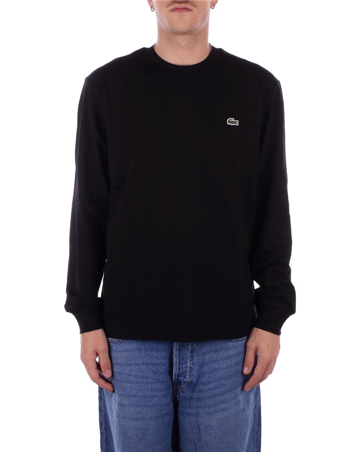 LACOSTE T-shirt Nero