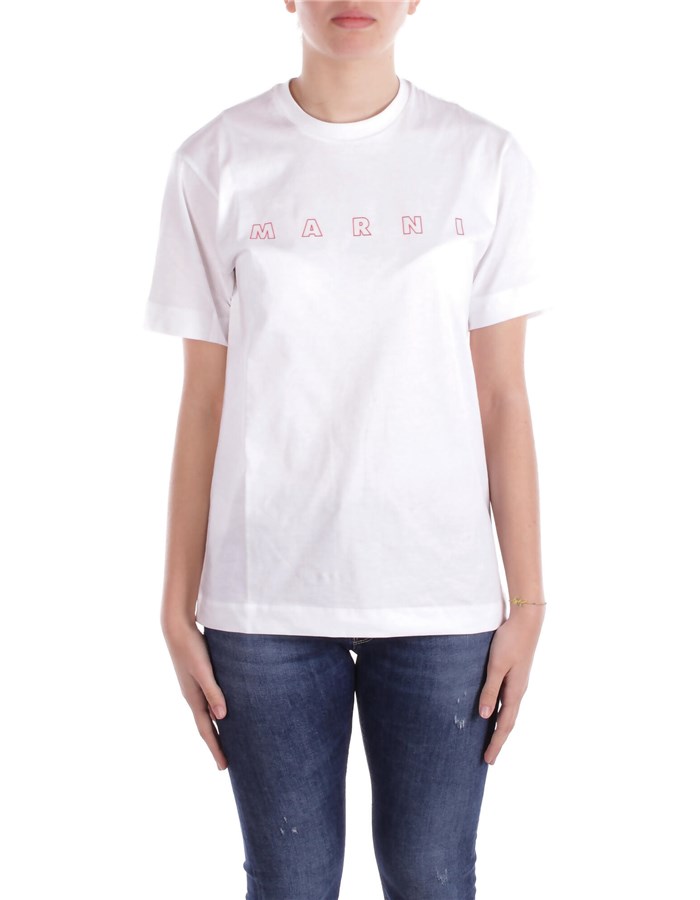 MARNI Short sleeve White