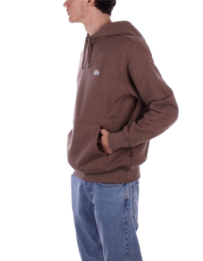 DICKIES Hoodies Brown