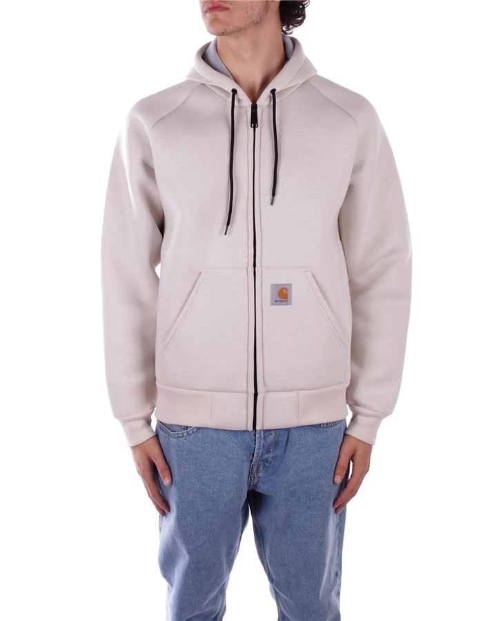 CARHARTT WIP Con Cappuccio Moonbeam