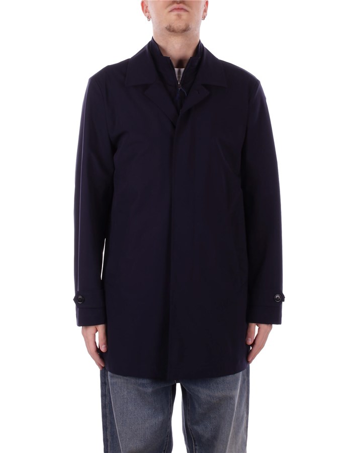 FAY Jackets Navy blue