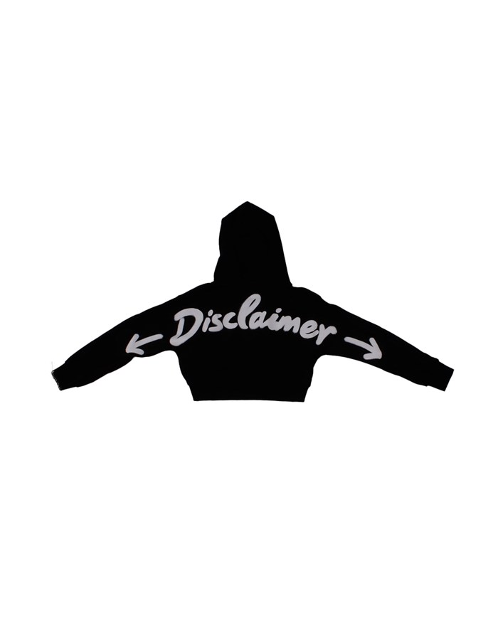 DISCLAIMER Hoodies Black