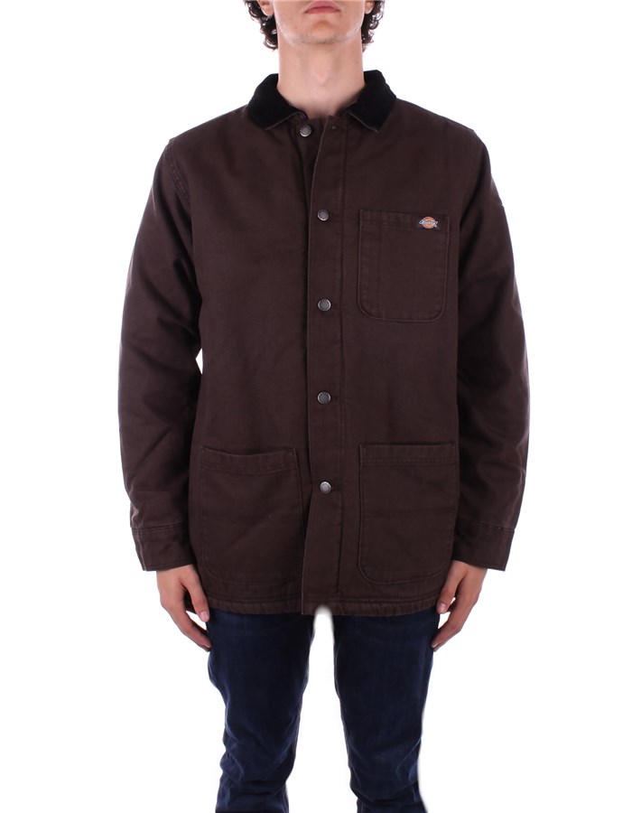 DICKIES Giacconi Marrone scuro