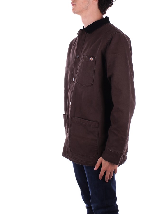 DICKIES Jackets dark brown