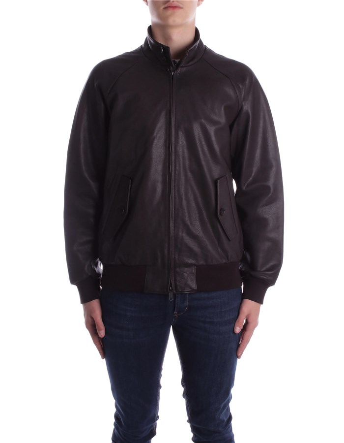 BARACUTA Giubbotto Dark brown