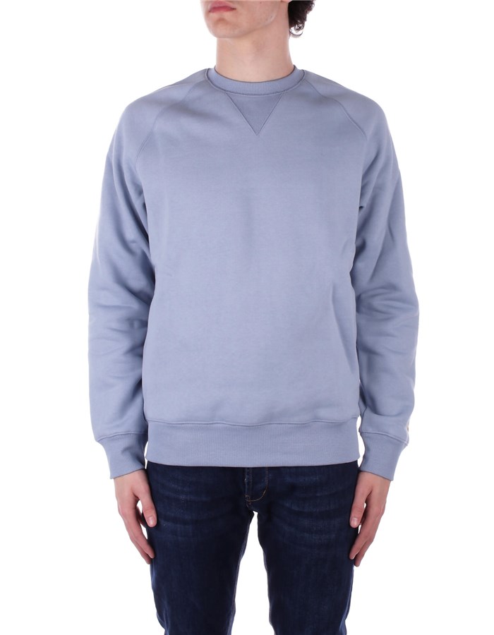 CARHARTT WIP Felpe Girocollo Frosted blue