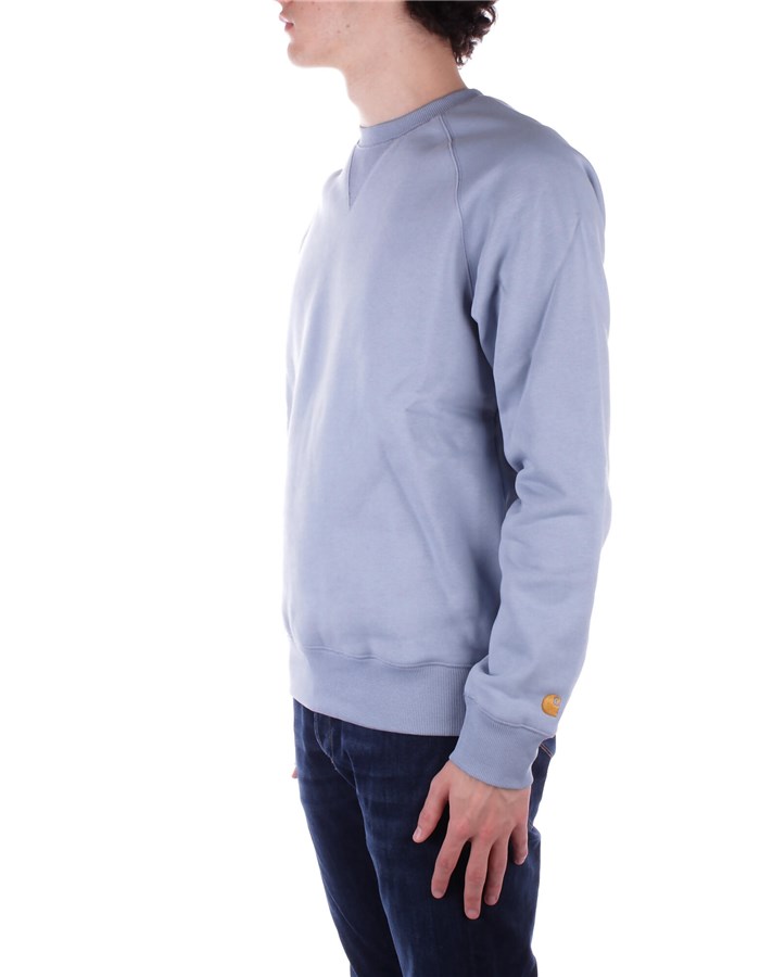 CARHARTT WIP Felpe Girocollo Frosted blue