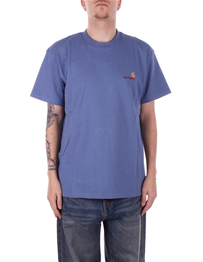 CARHARTT WIP Manica Corta Blu iris