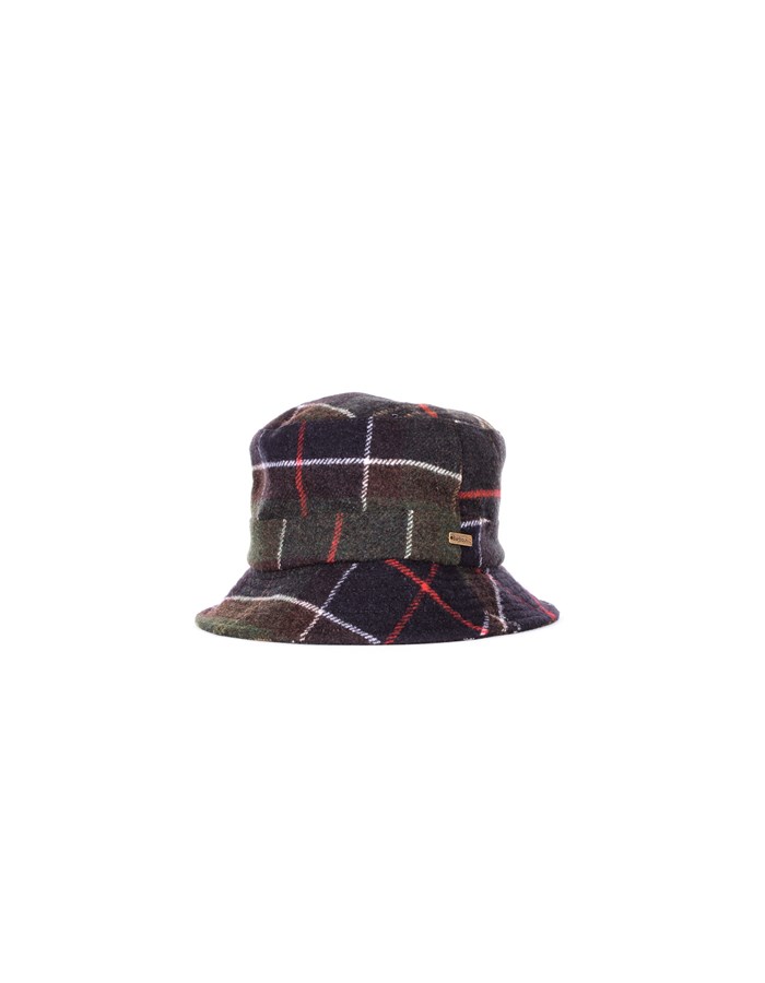 BARBOUR Cappello pescatore Classic tartan