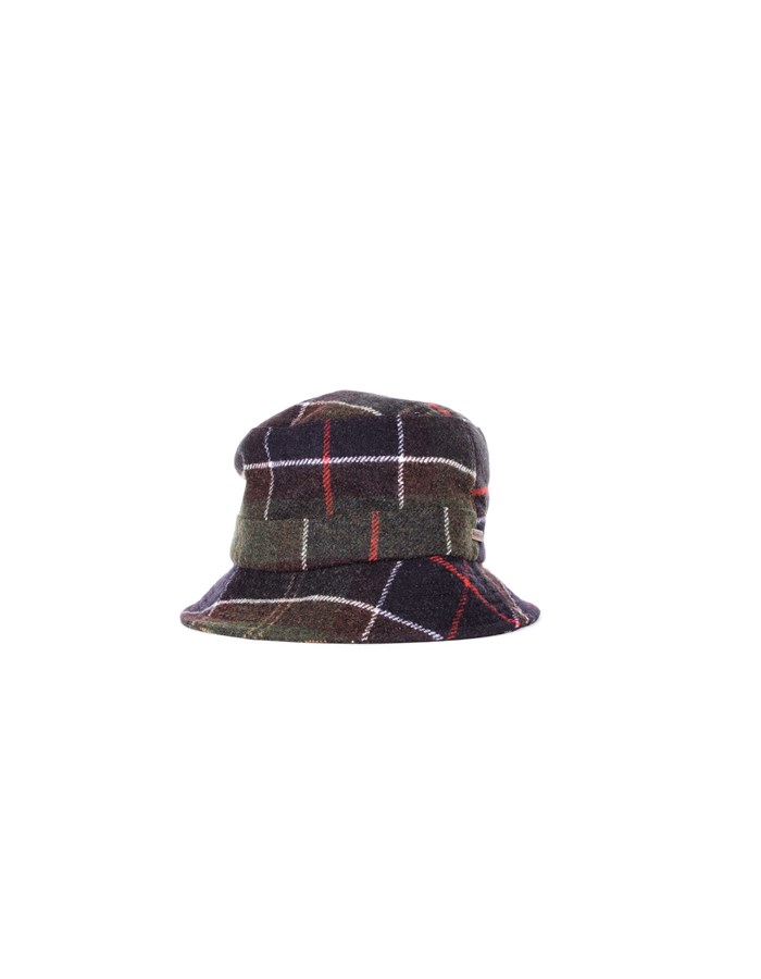 BARBOUR Cappello pescatore Classic tartan