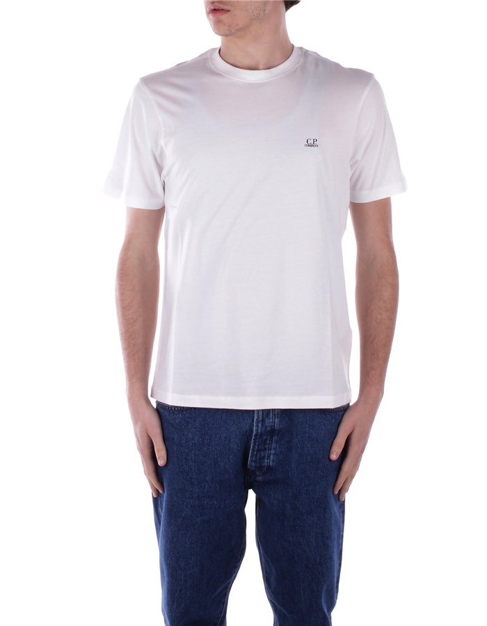 CP COMPANY Manica Corta Gauze white