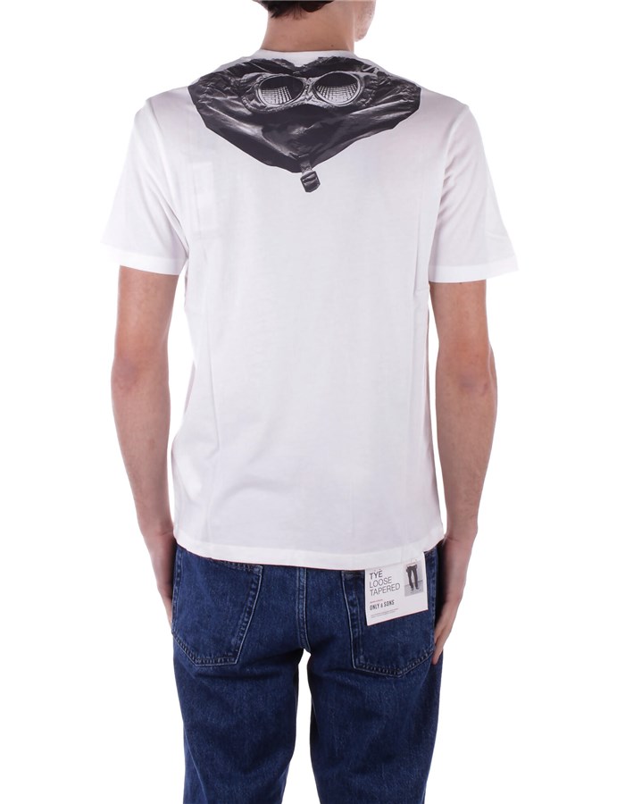 CP COMPANY T-shirt Manica Corta Uomo 18CMTS030A-005100W 3 