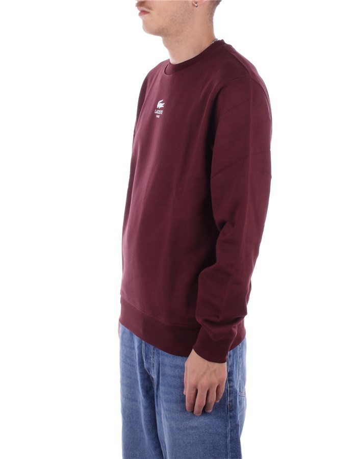 LACOSTE Felpa Bordeaux