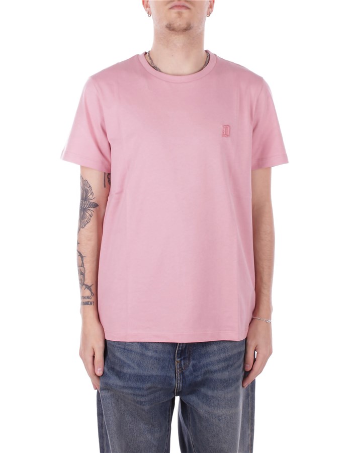 DONDUP T-shirt Manica Corta US198JF0309UFS6 Rosa