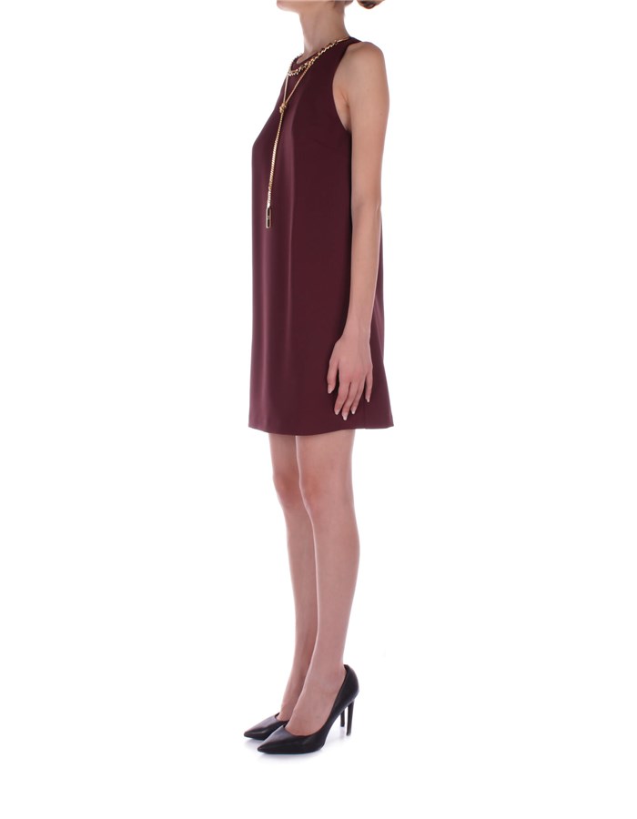 ELISABETTA FRANCHI Little Dress Bordeaux