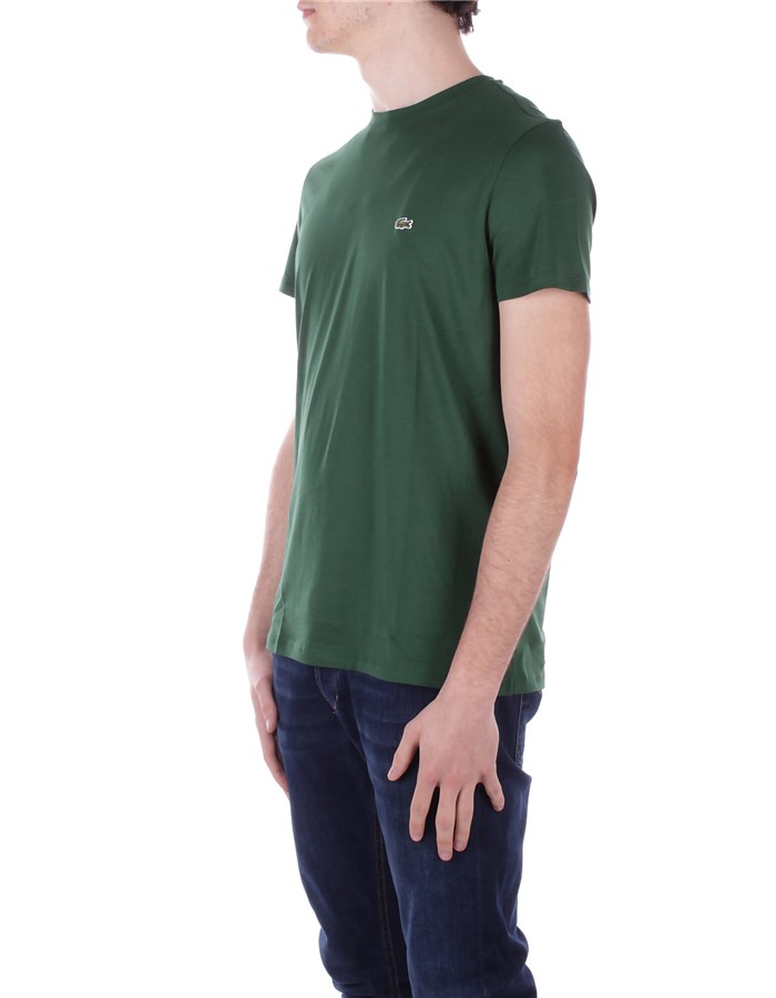 LACOSTE Manica Corta Verde