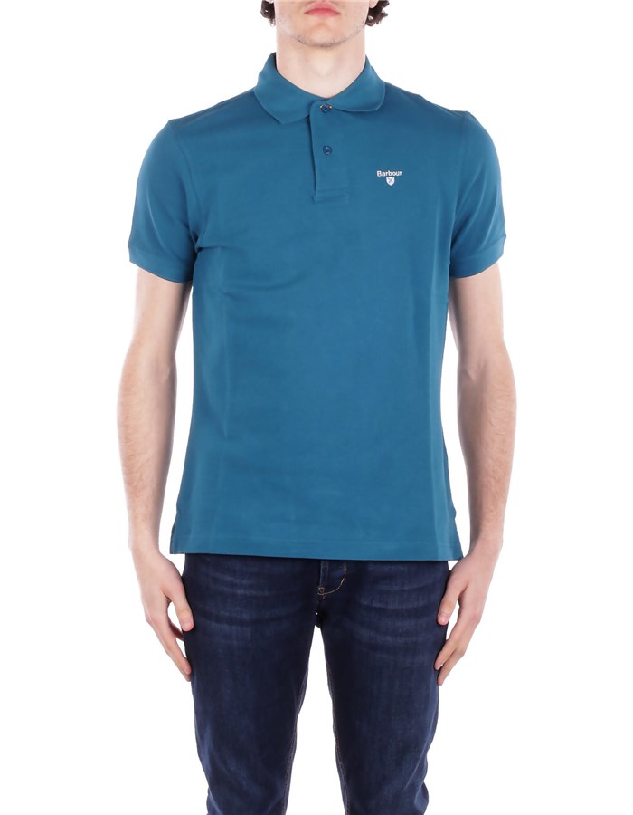 BARBOUR  Polo MML0012 Petrolio