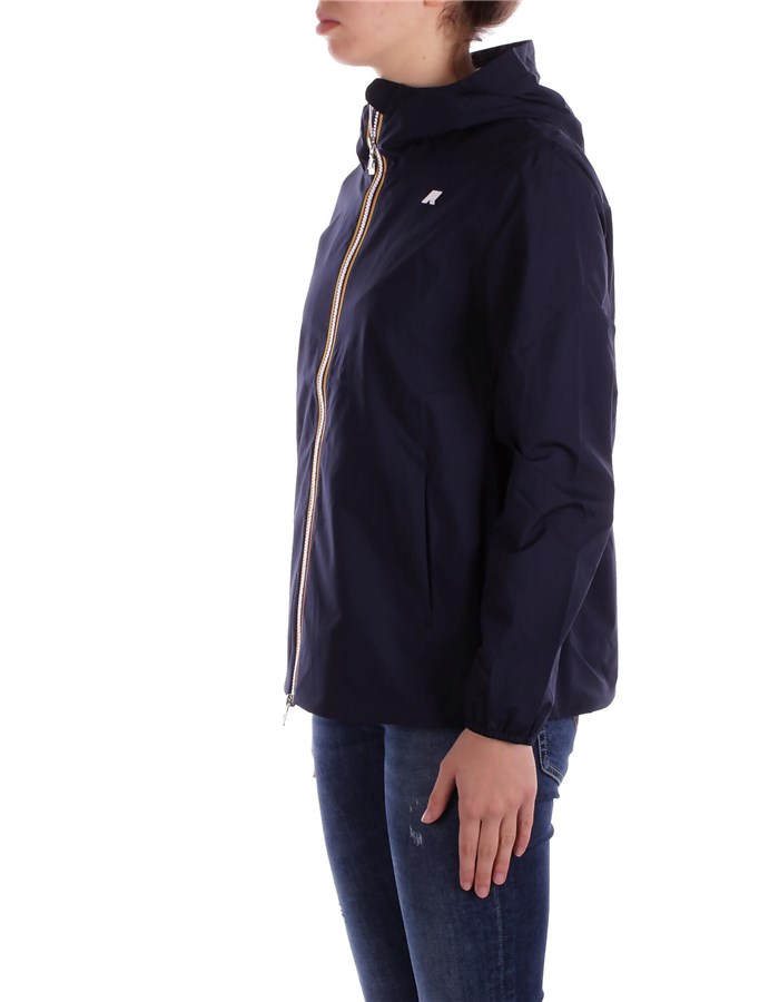 KWAY Giubbotto Blu depth