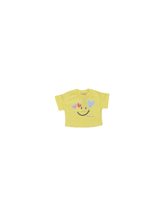 MANILA GRACE T-shirt Manica Corta 426TMBS25 Giallo