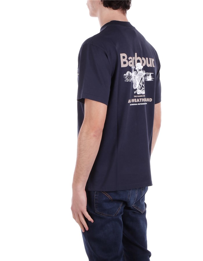 BARBOUR T-shirt Manica Corta Uomo MTS1408 2 