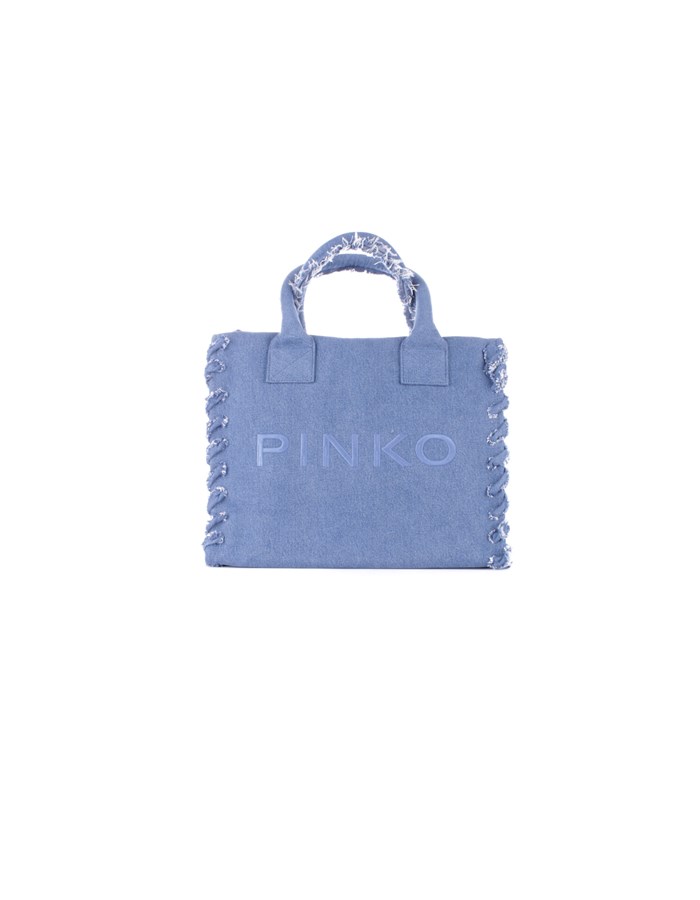 PINKO Shoulder Bags Blue denim
