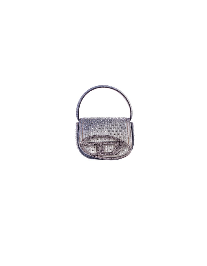 DIESEL Hand Bags Silver