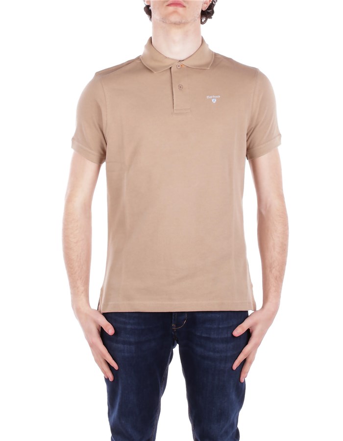 BARBOUR Polo Maniche Corte MML0012 Stone