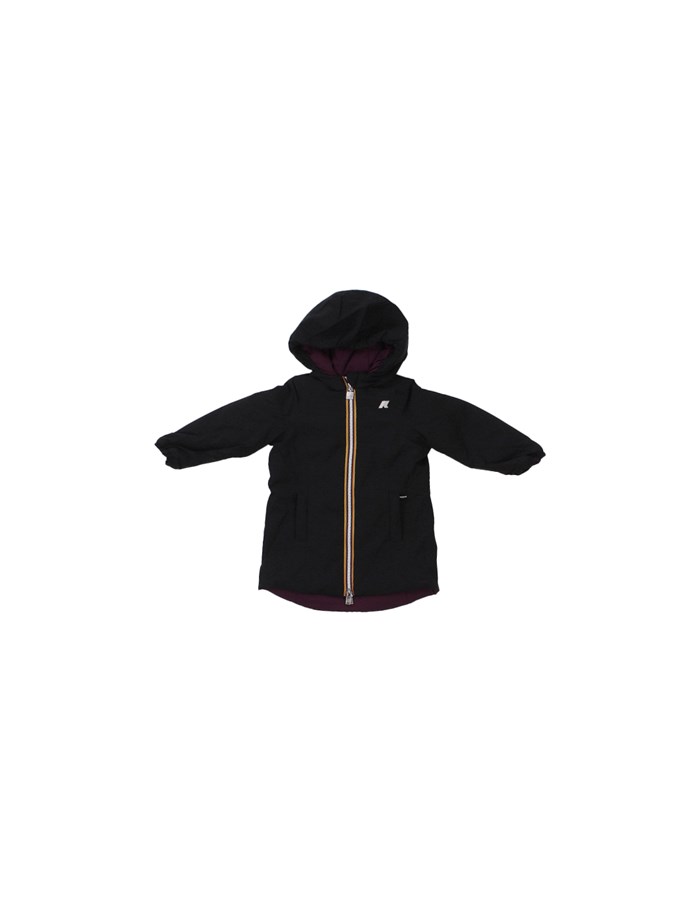 KWAY Parka Black purple